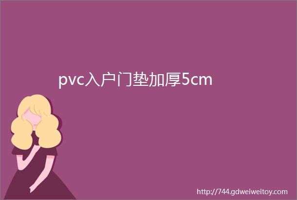 pvc入户门垫加厚5cm